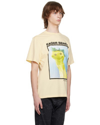 Martine Rose Yellow Graphic T Shirt