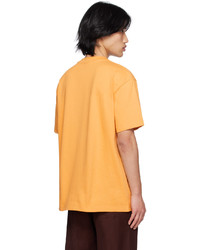 Jacquemus Yellow Le Raphia Le T Shirt Maraca T Shirt