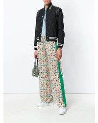 RED Valentino Flared Printed Trousers