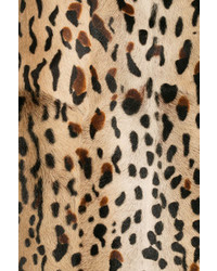 Anna Sui Animal Print Fur Coat