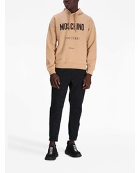 Moschino Logo Print Cotton Hoodie