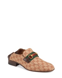 Gucci Horsebit Collapsible Leather Loafer