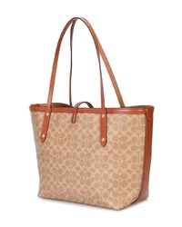 Coach Signature Canvas Market Tote