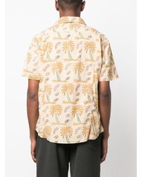 Corridor Palm Tree Print Cotton Shirt