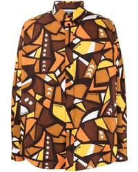 Moschino Patterned Button Up Shirt