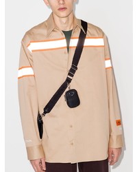 Heron Preston Reflective Panel Shirt