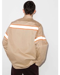 Heron Preston Reflective Panel Shirt