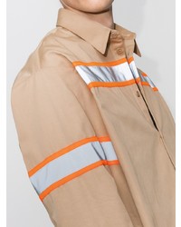 Heron Preston Reflective Panel Shirt