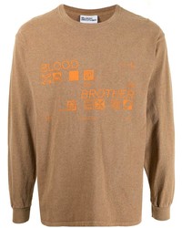 Blood Brother Long Sleeve Cotton T Shirt