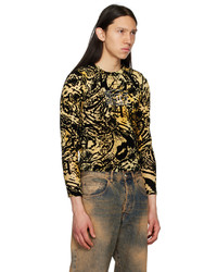 Aries Yellow Juicy Couture Edition Graphic Long Sleeve T Shirt