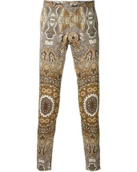 Etro Printed Slim Fit Trousers