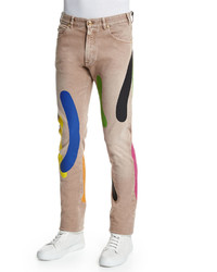 Versace Paint Printed Trousers