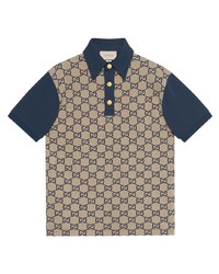 Gucci Maxi Gg Monogram Polo Shirt