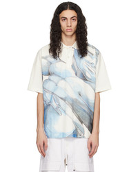 JW Anderson Off White Printed Polo