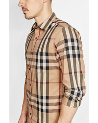 Burberry Printed Shirt With Cotton