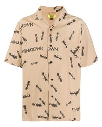 Chinatown Market Ant Print Short Sleeve Shirt