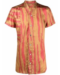 Rick Owens Golf Abstract Pattern Shirt