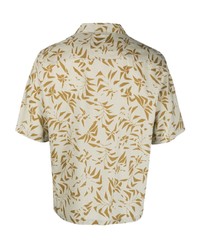 Saint Laurent Palm Tree Print Hawaiian Shirt