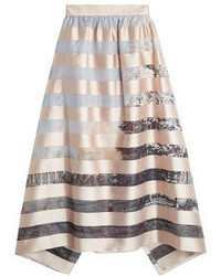Fendi Printed Skirt With Silk