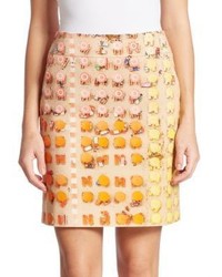 Akris Punto Beach Printed Skirt