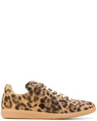 Maison Margiela Leopard Print Sneakers
