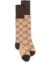 Gucci Gg Supreme Print Socks