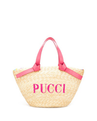 Emilio Pucci Rascello Straw Tote Bag
