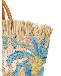 Aranaz Sunset Straw Tote