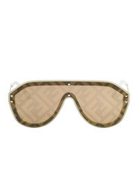 Fendi Beige Forever M0039gs Sunglasses