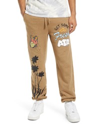 CONEY ISLAND PICNIC Fresh Air Sweatpants In Brown At Nordstrom