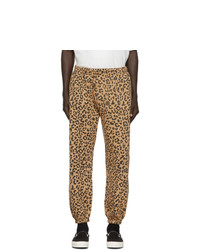 Vyner Articles Tan Leopard Chaos Lounge Pants