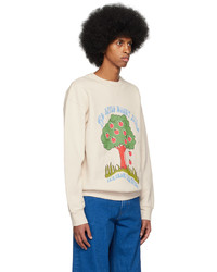 JW Anderson Beige Apple Tree Sweatshirt