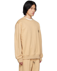 Wooyoungmi Beige Printed Sweatshirt