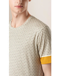 Burberry Graphic Print Cotton T Shirt