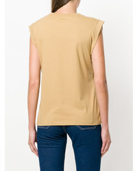 Chloé Printed Sleeveless T Shirt