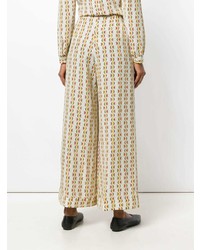 Etro Psychedelic Print Wide Leg Trousers