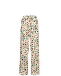 RED Valentino Spotted Print Palazzo Pants