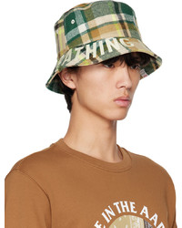 AAPE BY A BATHING APE Multicolor Checked Bucket Hat