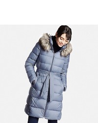 Uniqlo Lightweight Down Hooded Coat