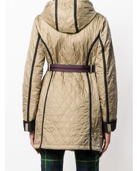 Hunter Quilted Zipped Coat