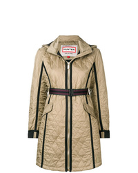 Hunter Quilted Zipped Coat