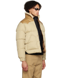 Rocky Mountain Featherbed Tan Christy Down Jacket