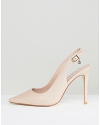 Dune Chelsea Pointed Open Pumps