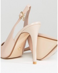 Dune Chelsea Pointed Open Pumps