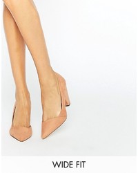 Asos Sapphire Wide Fit Pointed Heels