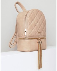 Lipsy Quilted Tassel Mini Backpack