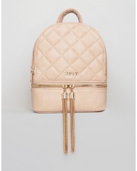 Lipsy Quilted Tassel Mini Backpack