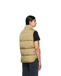 Noah NYC Khaki Cashball Puffer Vest