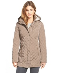 Calvin Klein Hooded Quilted Jacket