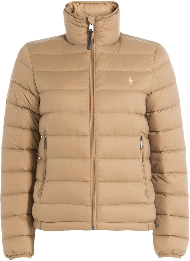 polo ralph lauren quilted down jacket